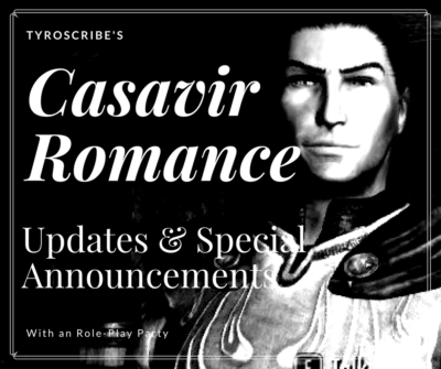 Casavir Romance Updates And Special Announcements Skyrim Romance