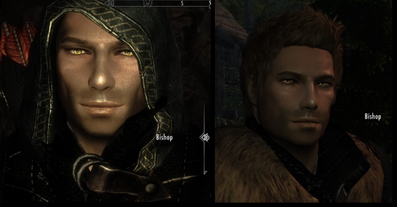 skyrim romance mod bishop transparent