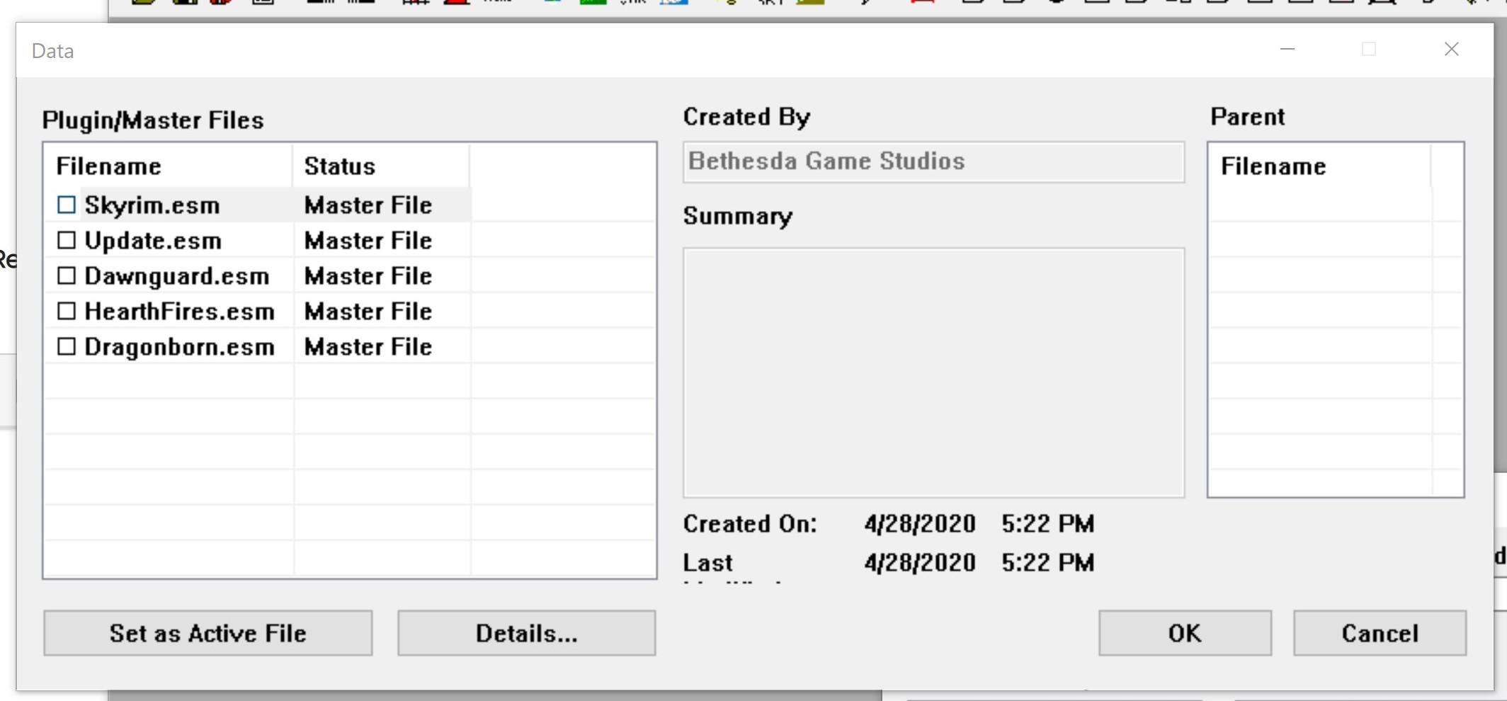 skyrim esm file missing mod skyrim esm file missing mod